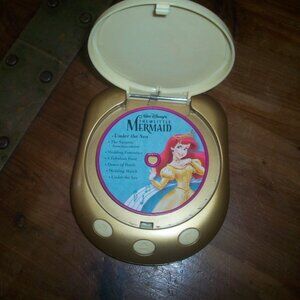 2004 Reader's Digest Disney Music Player w/ 1 CD The Little Mermaid, works